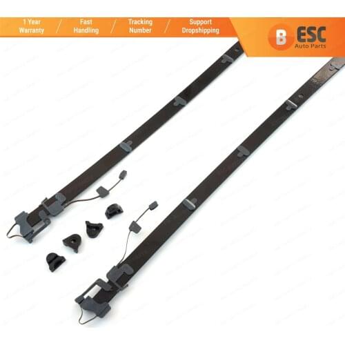 ESR590 Panoramic Sliding Roof Sunroof Rail Frame Glass Slider Guide Repair Set for Mercedes CLA GLA Class A180 Lenght: 62.5 cm