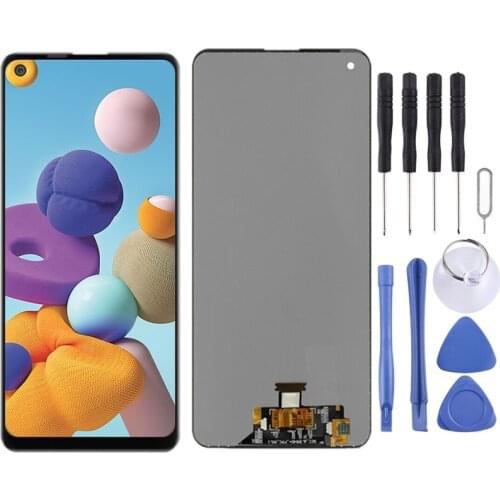 IPartsBuy for Samsung Galaxy A21 Original LCD Screen and Digitizer Full Assembly