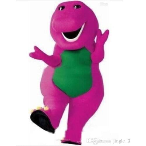 Barney Purple Character costume/Cartoon Costumes/halloween/Christmas party mascot
