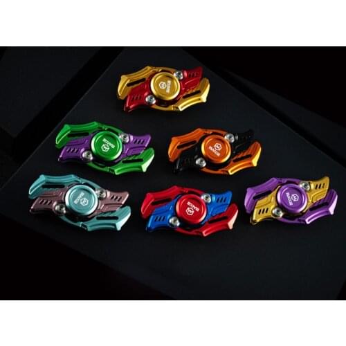 Colorful Fingertip Spinner Aluminum Alloy EDC Decompression Artifact Autism Fashion Decompression Toys ADHD Anti-stress
