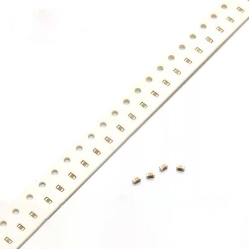 100pieces 100 NF X7R error 10% 50V 0603 104 SMD thick film chip multilayer ceramic capacitor