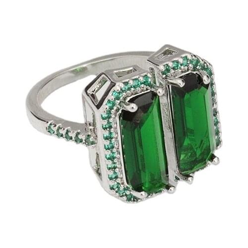 European and American fashionable design opening cutting gem ring Sydney women