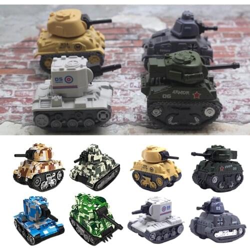 4-pack Simulation Tank Toys Kids Educational Toy for Commemorate Collection Kid Adult Gifts