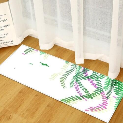 Floor Mats Anti-slip for Living Rooms Kitchen Rugs Bedroom Play Carpets Entrance Doormat Washable Modern Printed Carpet Mat