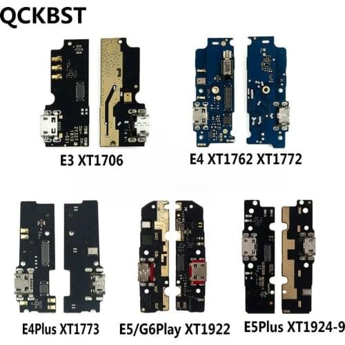 New USB Power Charge Port Jack Dock Connector Charging Board Flex Cable For Motorola Moto M E3 E4 E5 G6 G7 Play Go E6 Plus X4