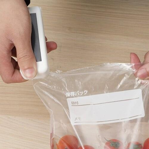 Portable mini sealing machine Snack sealing machine Household plastic bag food preservation sealing