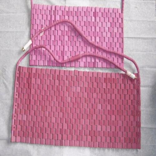 Indistrial heater pad with female plug special ceramic flexible heater 410X210mm 55V 2.5KW high temperature heater heat Warming