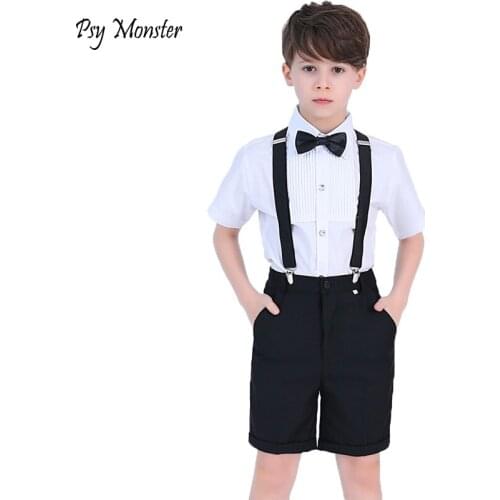 PsyMonster Boys' Wedding Suits