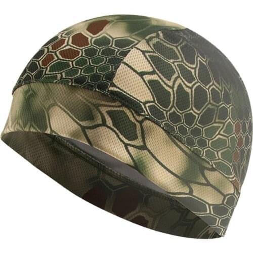 Helmet Inner Special Pattern Inner Cap Sports Cap Cycling Hat Sweat Absorption Quick Dry Bandana Beanie Cap Breathable Hat