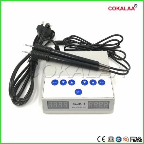 Dental Lab Electric Thin Waxer Carving knife Machine Double Pen 6 Wax Tip Pot Dental Lab