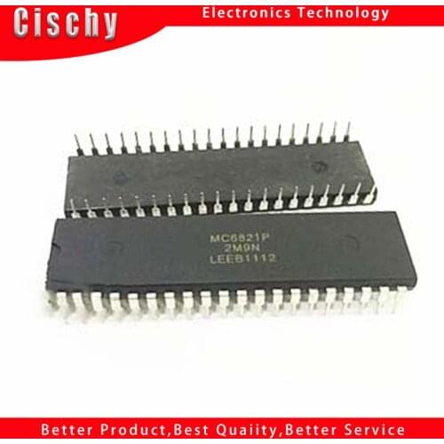 1pcs/lot EF6821P MC6821P 6821 DIP-40 In Stock