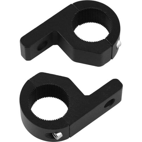 2pcs Motorcycle Led Headlight Clamps Brackets Tube Clamp Mount Kit For Motorbike Spotlights Fog Light Mount Clamp Holder