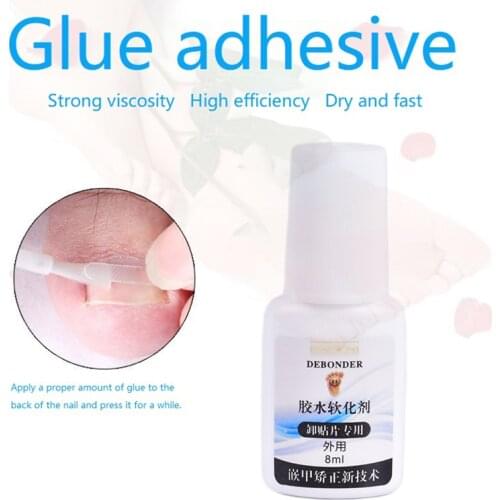 8ml Nail Correction Glue Paronychia Nail Glue Ingrown Toenail Correction Pedicure Toe Patch Foot Care Nail Art & Tools