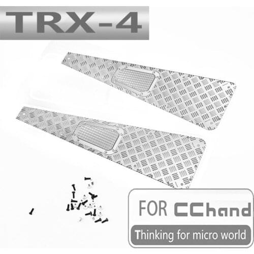 DIAMOND PLATE FENDER COVERS FOR CChand TRAXXAS TRX-4