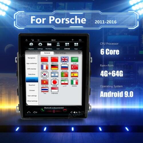 Android car radio Tesla screen for Porsche Panamera 2011 2012 2013 2014 2015 2016 multimedia plaer support wireless carplay