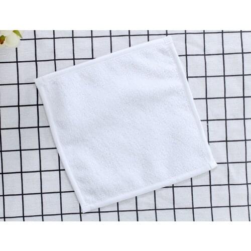 Free Shipping 10pcs/lot New style Sublimation Blank Polyester/cotton towel 30*30cm For Sublimation INK Print DIY