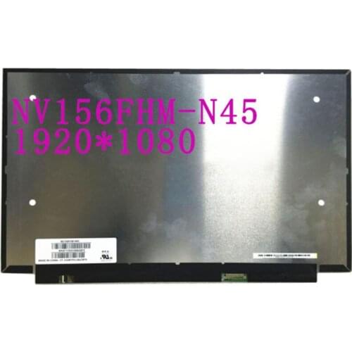 Free shipping Original NV156FHM-N45 NV156FHM N45 15.6'' FHD IPS Lcd Led Screen 1920*1080 EDP 30 Pins