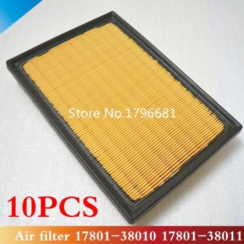 CAPQX 10PCS Air Filter 17801-38011 For LEXUS ES250 ES350 ES300H LS460 LS460L LS600H LS600HL CAMRY HYBRID AURION HV RAV4