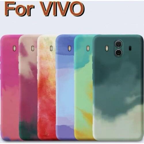 Pretty Fashion Gradient Colorful Tpu Case for VIVO S1 V15 Pro Y9S Y19 U3 U20 Y5S Y93 V17 NEO Y52S Y31S Y7S Y17 Y15 Y12 Y11 2019