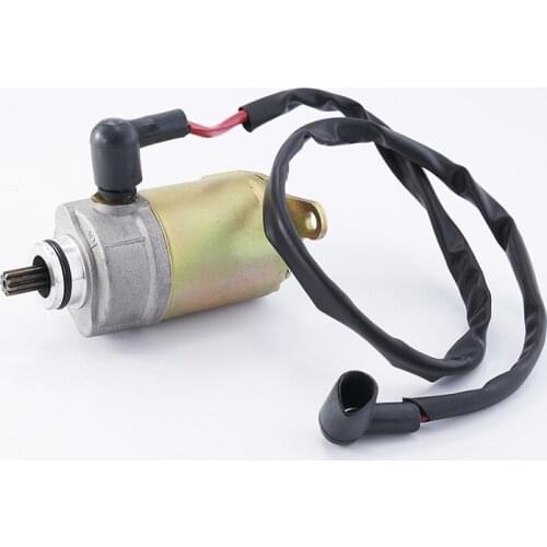 Scooter Engine Parts Start Motor 9 Teeth 10 Teeth Run 60/80 Moped