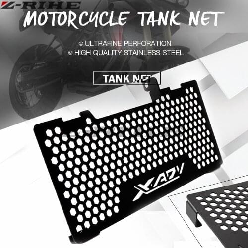 For Honda x-adv/HONDA X-ADV 750 2017-2018 Motorcycle Radiator Protective Grill Grille Cover Guard Matte Black and Silver New