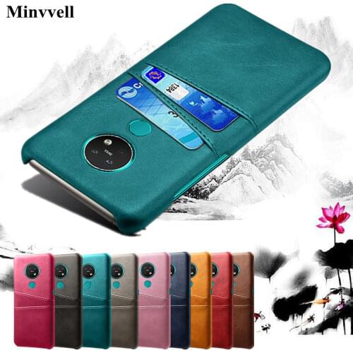 For Nokia 8.1 7.2 7.1 6.2 6.1 5.1 4.2 3.2 3.1 2.2 2.1 Card Slots Phone PU Leather Case For Nokia 9 Pureview 1 2 7 Plus Cover