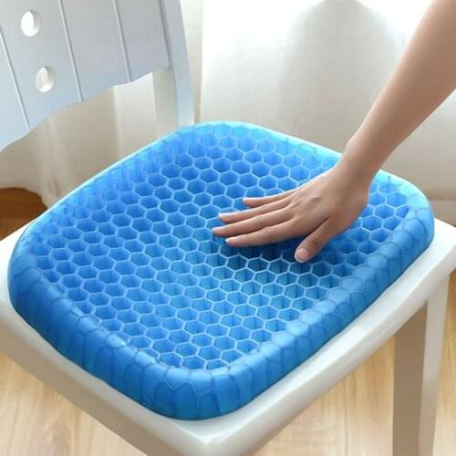AUTOYOUTH ice pad gel cushion non-slip soft and comfortable outdoor massage office chair cushion carpet multifunctional Pad