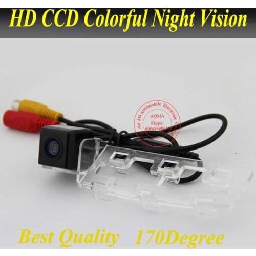 HD CCD 1/3" Wired Parking Camera For Toyota New Vios 2008/2009/2010 Rear view camera Reverse Parking system Car camera