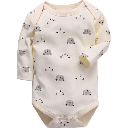 Baby Bodysuits Newborn Clothes Long Sleeve baby Underwear Body Spring Autumn 100% Cotton Infant Jumpsuit Boys Girls Clothing