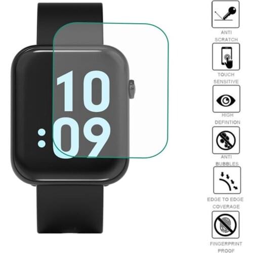5pcs Soft TPU Clear Protective Film Guard For Ticwatch GTH Sport Smartwatch Full Display Screen Protector Cover Protection