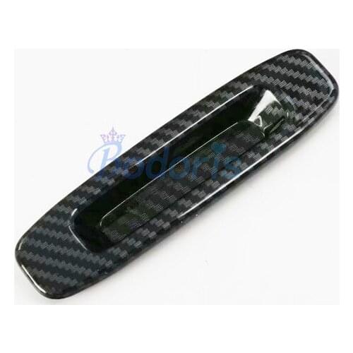 For Toyota Alphard Vellfire 30 2015 2016 2017 2018 2019 Carbon Fiber Look Roof Skylight Handle Cover Moulding Trim Accessories