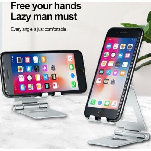 Tablet Stand Adjustable Foldable Tablet Holder For IPad 7.9 9.7 Aluminium Alloy Desktop Stand For IPad Mini/iPad Air For IPhone