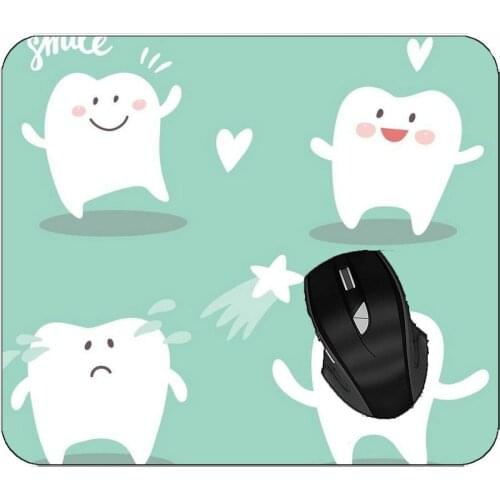 Gaming Mouse Pad Tooth Health Oral Hygiene Professional Mousepad