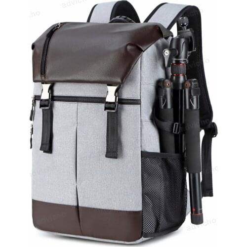 Simple Fashion Super Light Shockproof Camera Shoulders Backpack Lagre 15.6'' Laptop Bag for Canon/Nikon/Sony