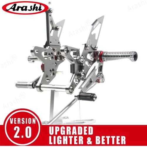 Arashi CNC Adjustable Footrests For HONDA CBR600RR 2003 - 2018 Foot Pegs Rider Rearsets CBR 600 CBR600 RR 2008 2009 2010 2011