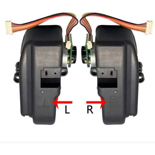 Robot Vacuum Cleaner Left Right Wheel Include Motors for Ilife V55 Pro V50 Pro bot Vacuum Cleaner Parts Wheel Engine Replacement