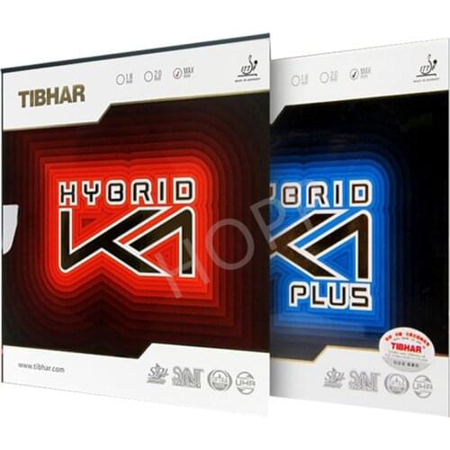 TIBHAR HYBRID K1 / K1 PLUS Sticky Forehand Offensive Pimples In Table Tennis Rubber Ping Pong Sponge