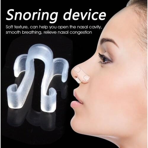 Sleeping Aid Healthy Care Anti-Snoring Device Snore stop Anti-Snoring Apnea Nose Breathe Clip Stop Snore Device
