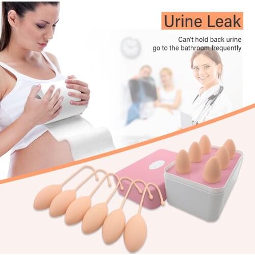 Female Silicone Vaginal Shrinking Ball Private Parts Tightening Repairing Postpartum Exercise Kegel Balls