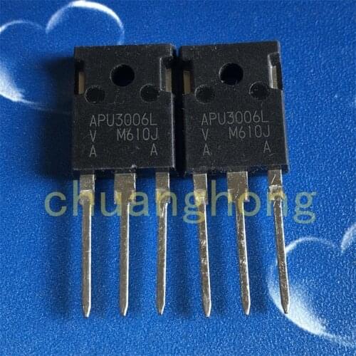 1pcs/lot APU3006L 30A 600V original packing new Fast recovery rectifier tube TO-247