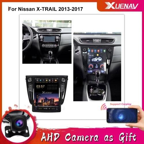 Car Radio head unit multimedia player For Nissan X-TRAIL 2013 2014 2015 2016 2017 GPS for Nissan tesla DVD radio player