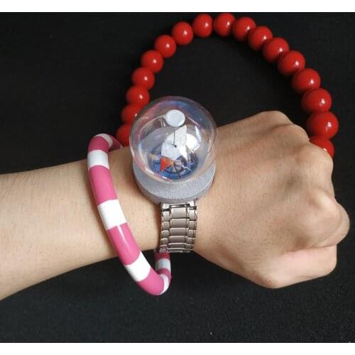 One Piece Portgas D. Ace Necklace Bracelet Log Pose Cosplay Prop
