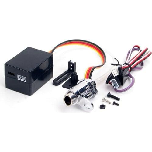 1/10 Electronic Simulation Smoking Exhaust Pipe Spare Upgrade Kit Set Fit 1:10 RC Car