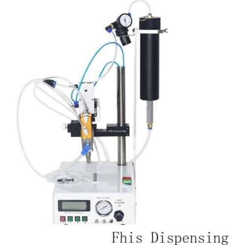 Round Lamp Base AB Glue Dispenser for Led Lamps