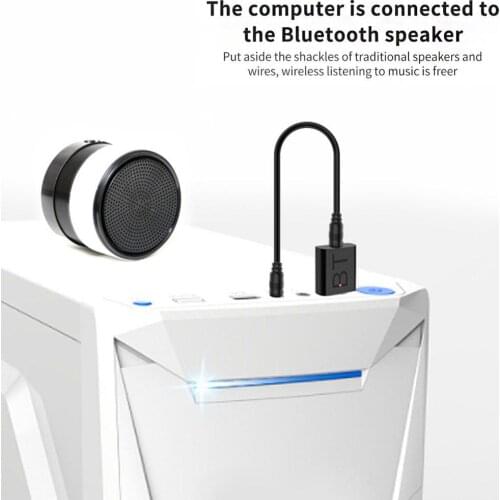 Mini USB Audio Receiver Adapter Bluetooth-compatible 5.0 For Car TV PC Speaker