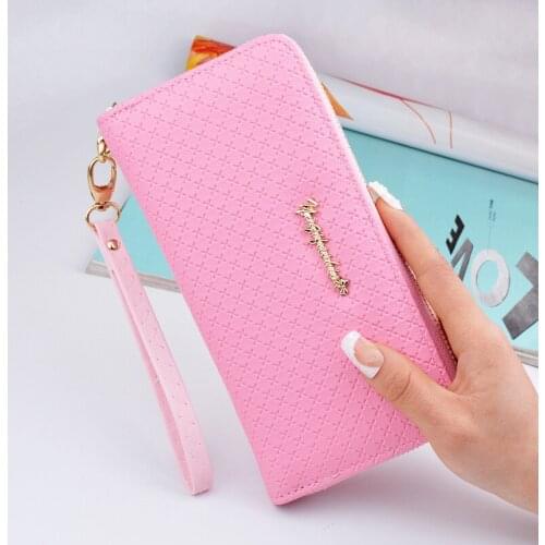 2020 New Fashion Long Pu Women Wallet Clutch Womens Purse Best Phone Wallet Female Case Phone Pocket carteira Femme