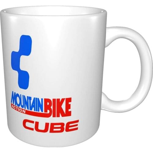 New Mtb Cube Mountain Bike Mug Coffee Cup Coffee Mug Vase Kawaii Korda Wineglass