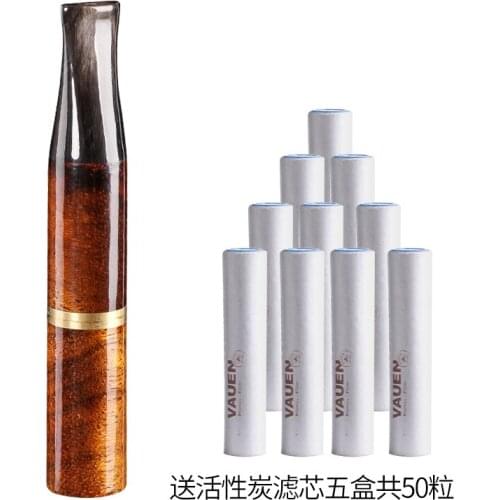New 1pcsSmoking Pipes Mens and womens cigarettes Super Cleaning 9mm flue Reusable Tobacco Cigarette Filter Reduce Tar Holder