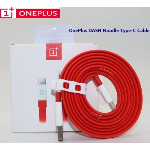 Original ONEPLUS 6T Dash Cable One plus 6 5 5t 3 3t Fast Charge Noodle Cable Usb 4A Dash Type C Data Cable for 7 7t Pro with box