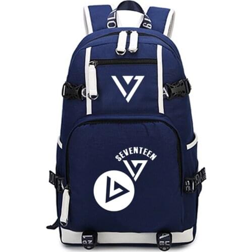 Seventeen Backpack Back to School Rucksack Fashion New Casual High Quality Mochila Beautiful Teens Boys Girls Travel Knapsack